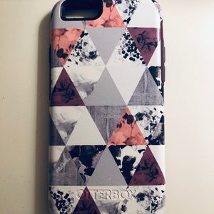 Purple Geometric floral Otterbox for Iphone 6